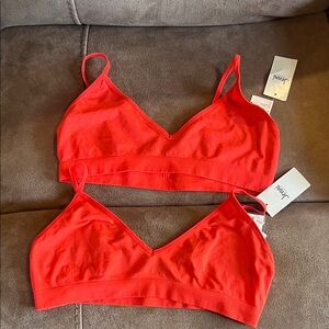 Jenni Bold Red Bralette Set